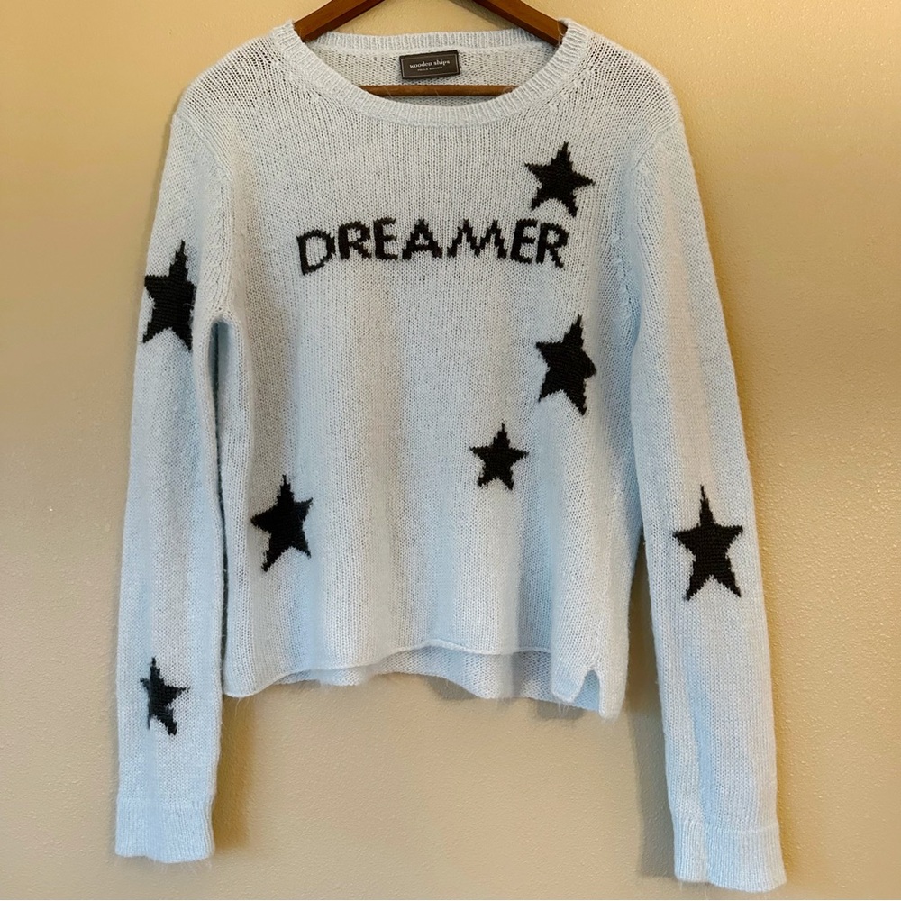Wooden Ships Blue Dreamer Knit Sweater